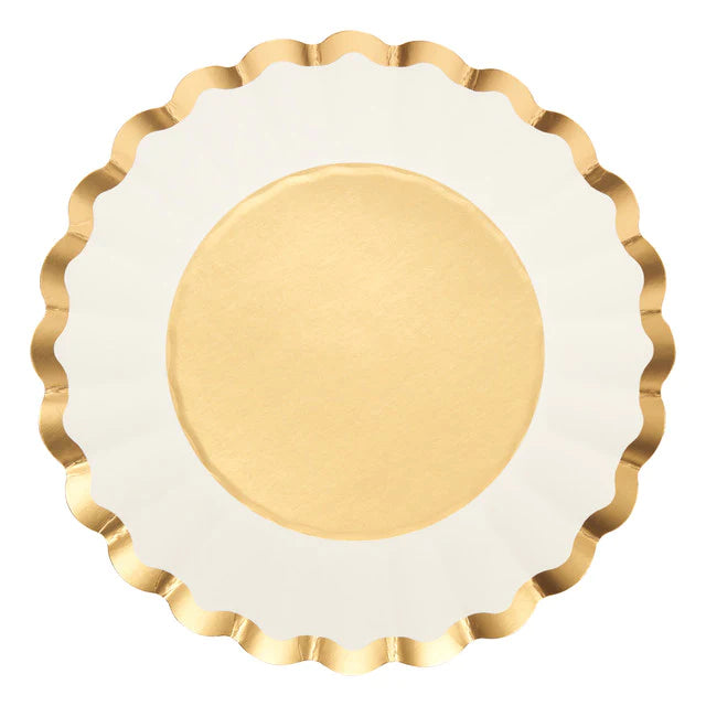 Scalloped Salad Plate