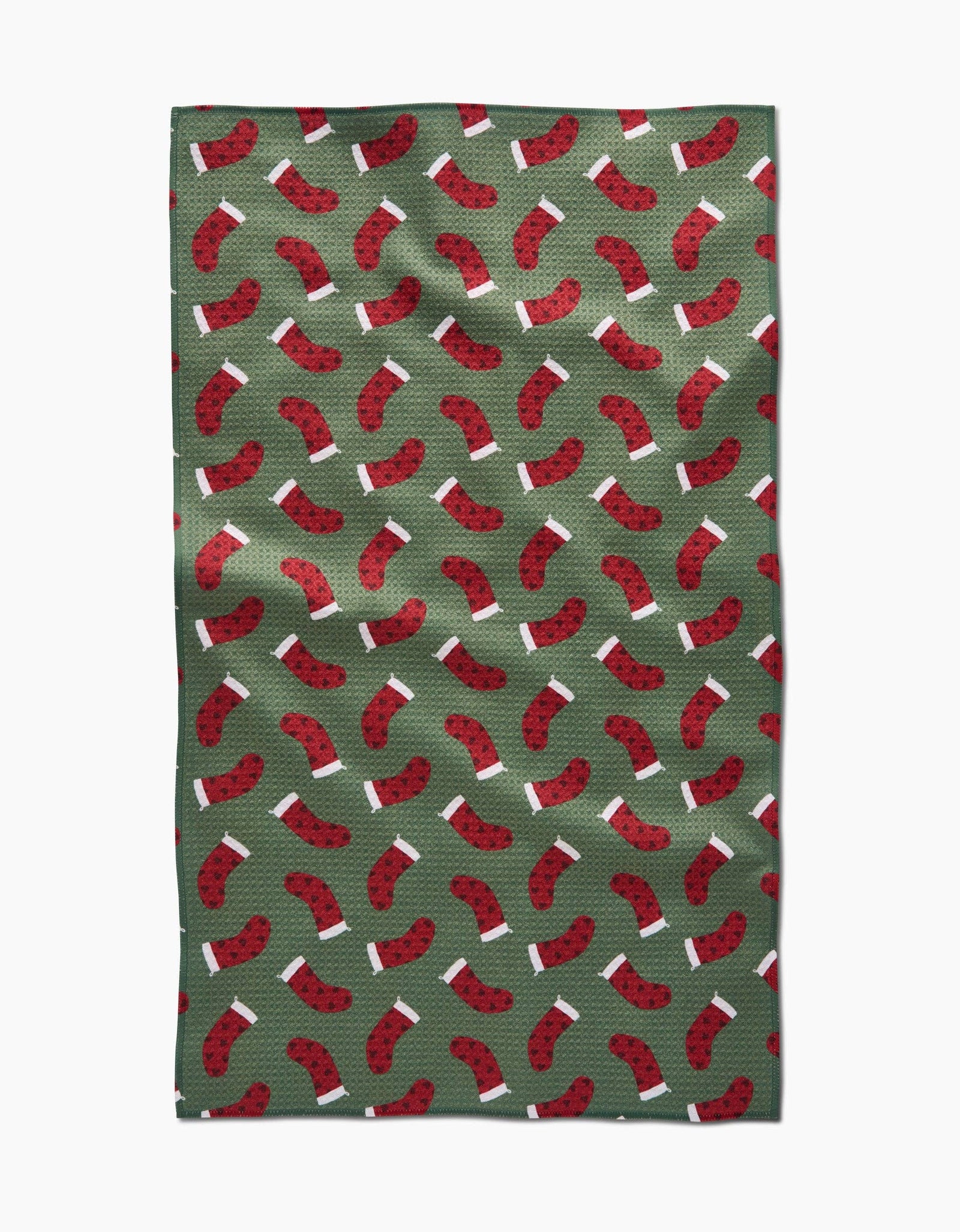 Geometry - Heart Stockings Tea Towel