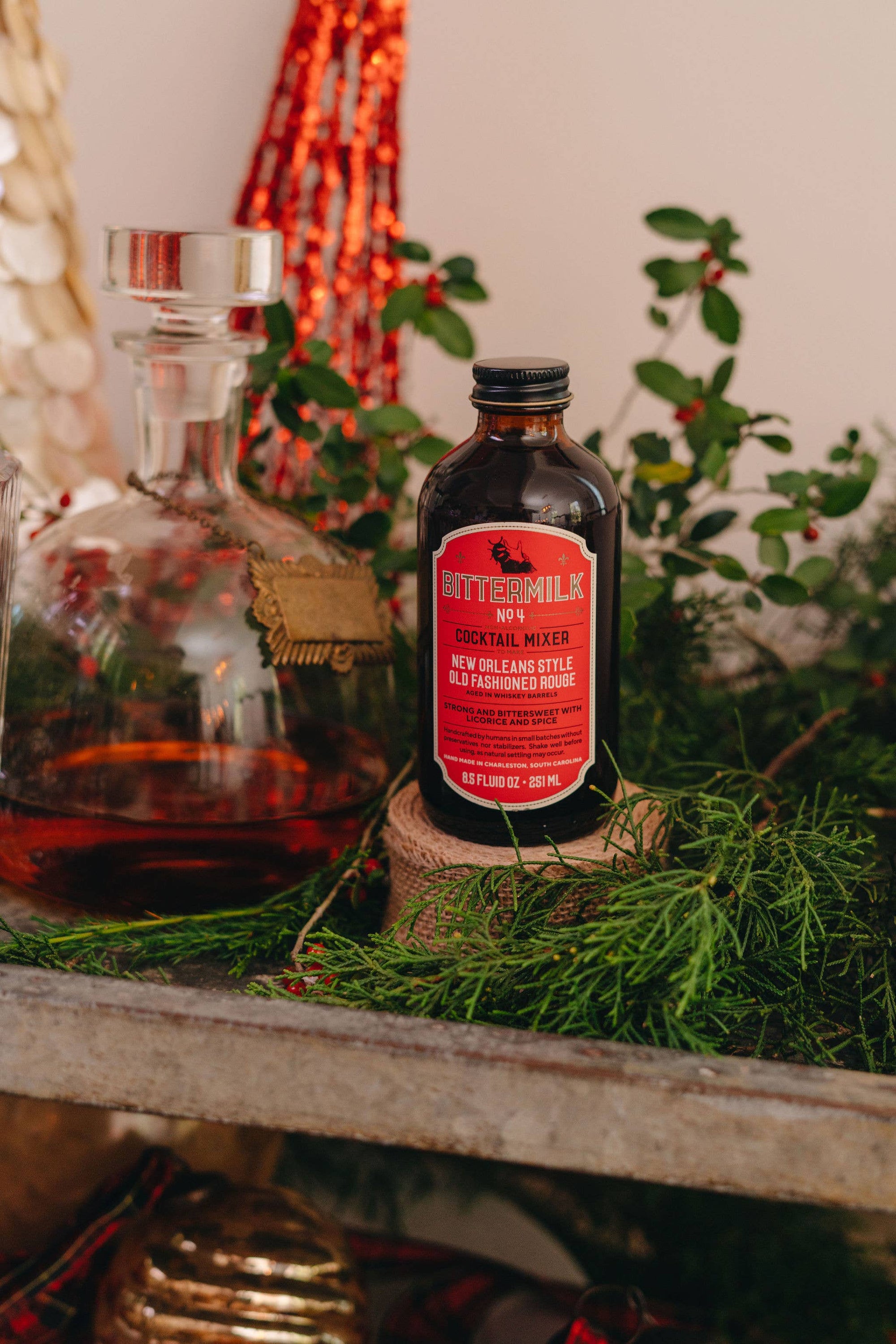 Bittermilk Bottling Co. - Bittermilk No.4 - New Orleans Style Old Fashioned Rouge