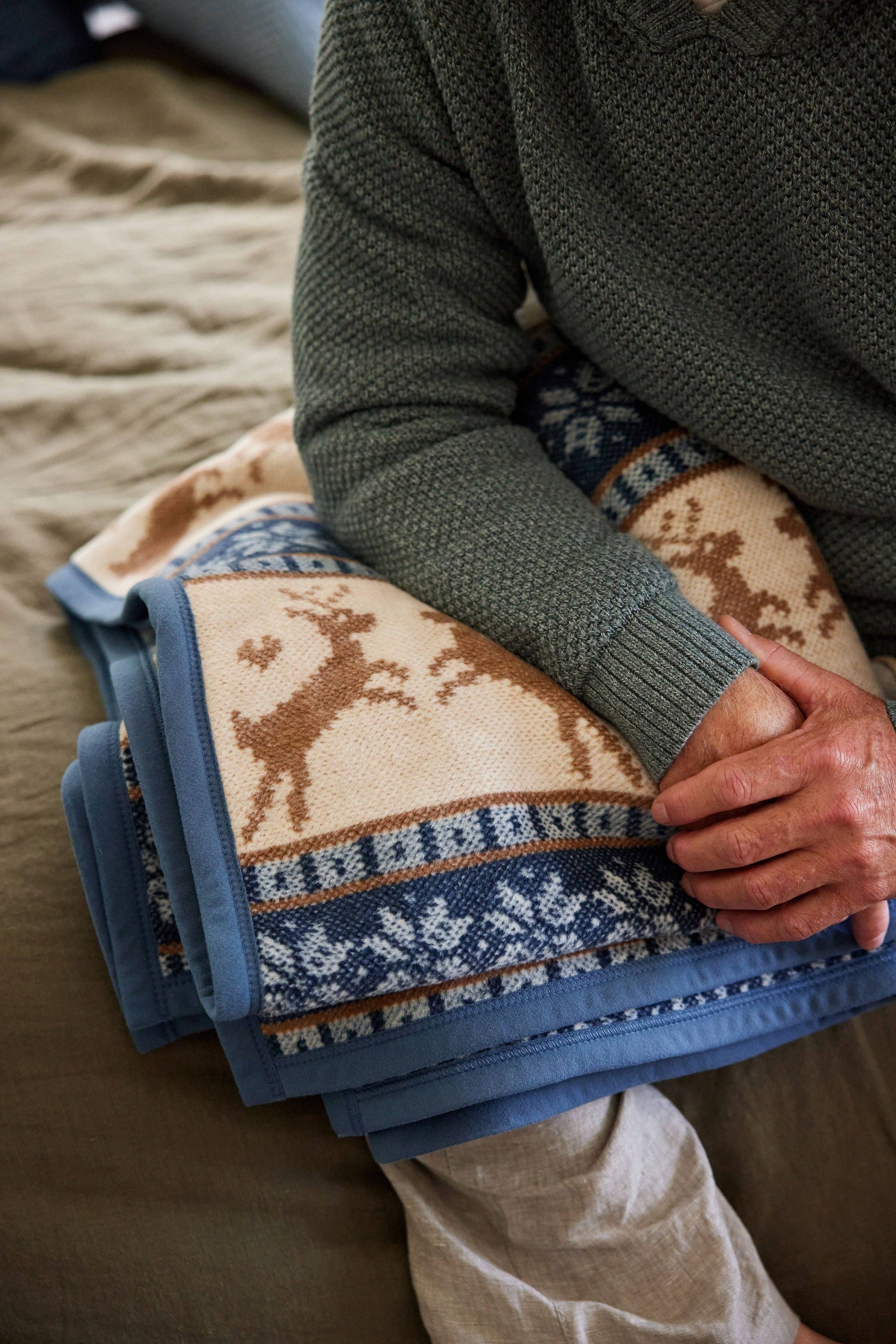 ChappyWrap - Brett Fair Isle Blanket