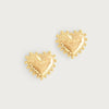 Anabel Aram Heart Stud Earrings