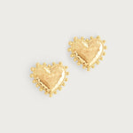 Anabel Aram Heart Stud Earrings