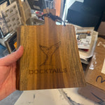 Artisian Walnut Board - Docktails