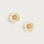 Anabel Aram Wildflowers Enameled Stud Earrings