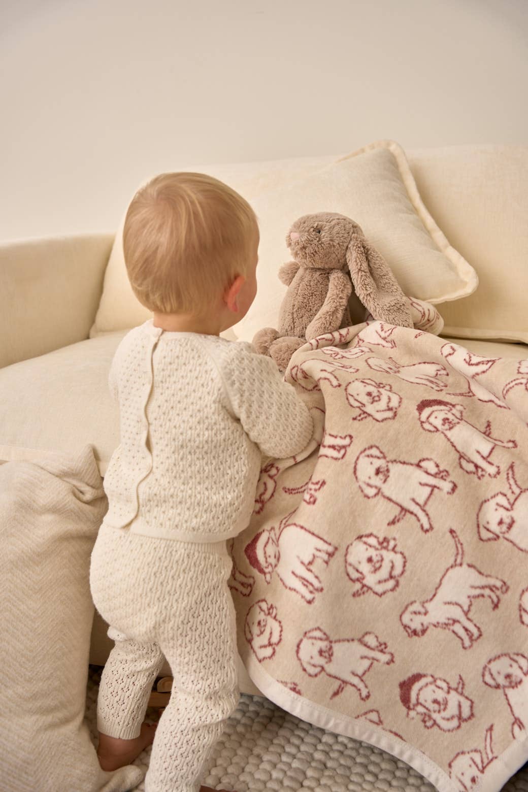 ChappyWrap - Santa Puppies Mini Blanket