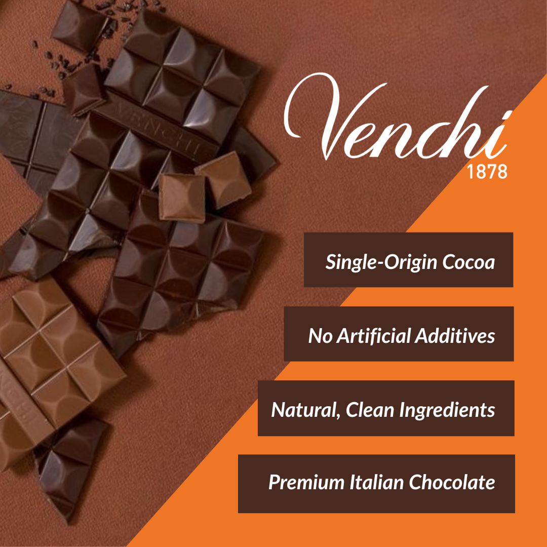 Venchi - Murrine Large Book Box - Assorted Gourmet Italian Chocolate