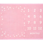 ChappyWrap - Milestone Mini Blush Blanket