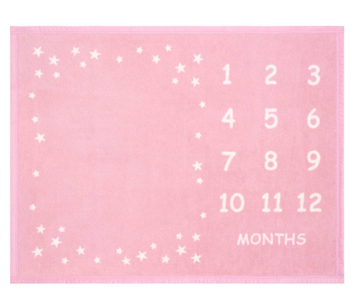 ChappyWrap - Milestone Mini Blush Blanket