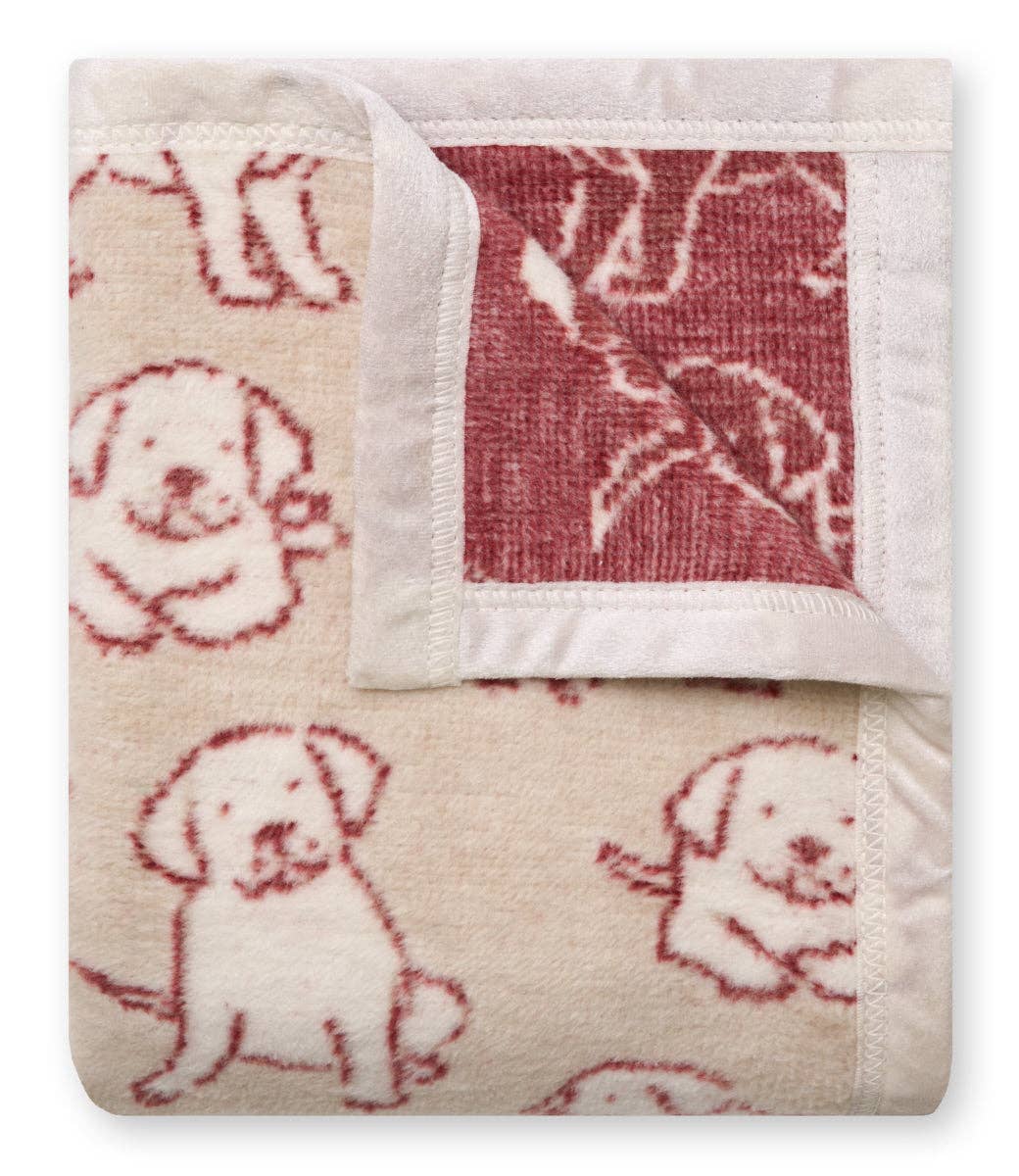 ChappyWrap - Santa Puppies Mini Blanket