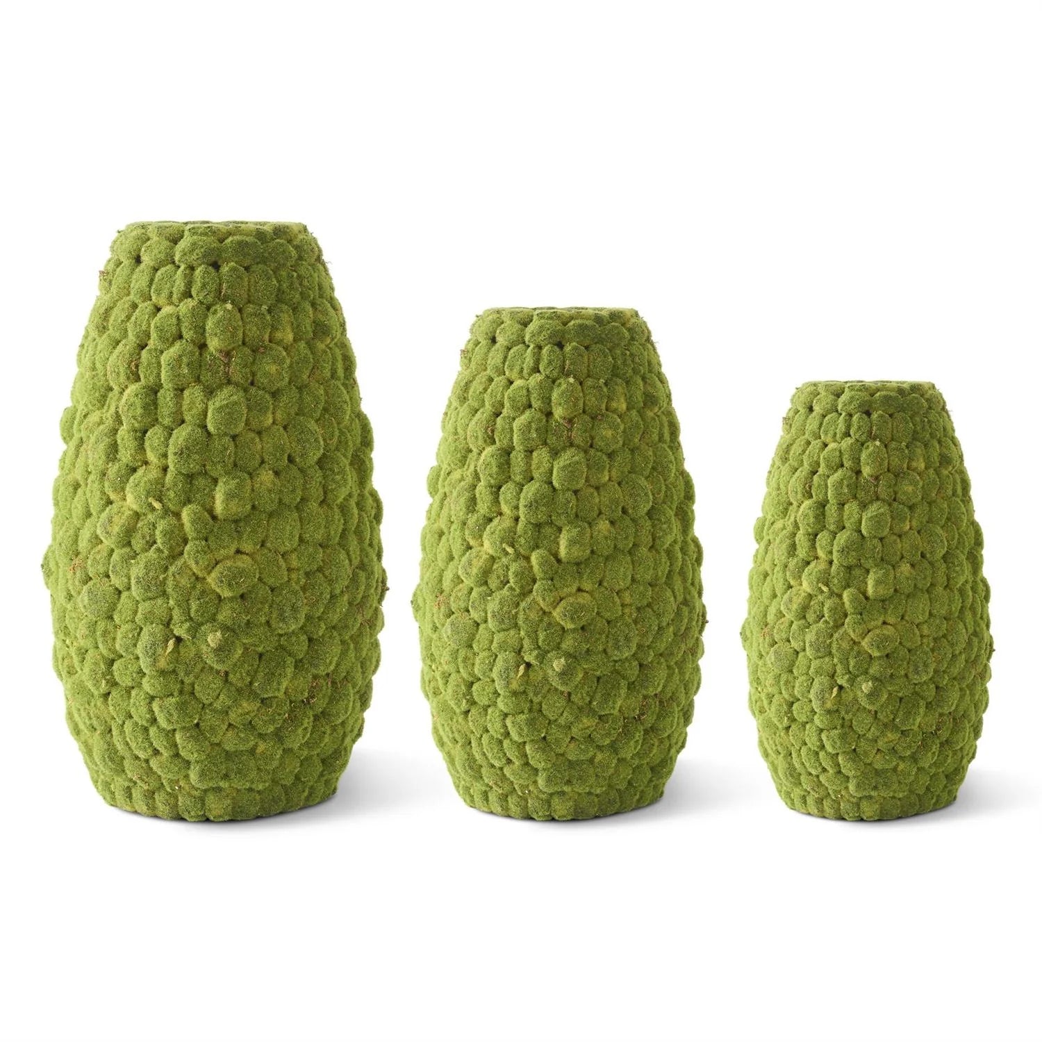 Mossy Rock Vases 3 size options