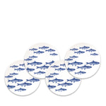 Caskata - School of Fish Canapé Plates Boxed Set/4