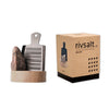 RIVSALT™ Walnut Salt Rock Gift Set