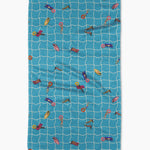 Geometry - At The Pool Tea Towel