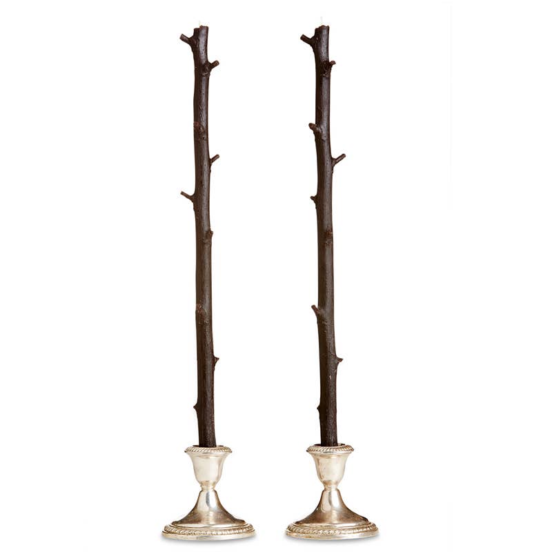 Stick Candles - Stick Candles Hickory / Pair