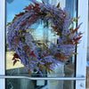 Lavendar and Leaf Wreath