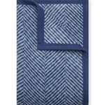 ChappyWrap Blanket - Harborview Herringbone Navy