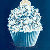 Amanda McCauley Original Blue Cupcake #6, 18x24