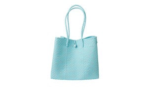 The Maxi Ella Handwoven Tote - Recycled Plastic