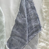 Crinkled Double Weave Linen Throw