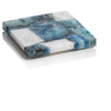 Crete Agate Coaster Blue/White Individual