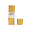 Baking Cup Small Gold Metallic/25pk