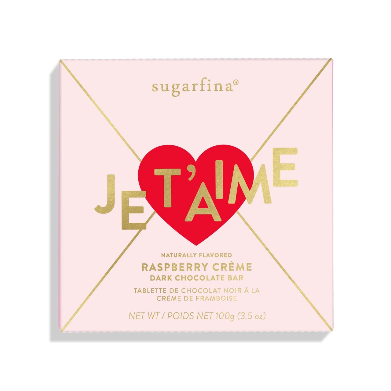 Sugarfina Dark Chocolate Raspberry Creme Bar