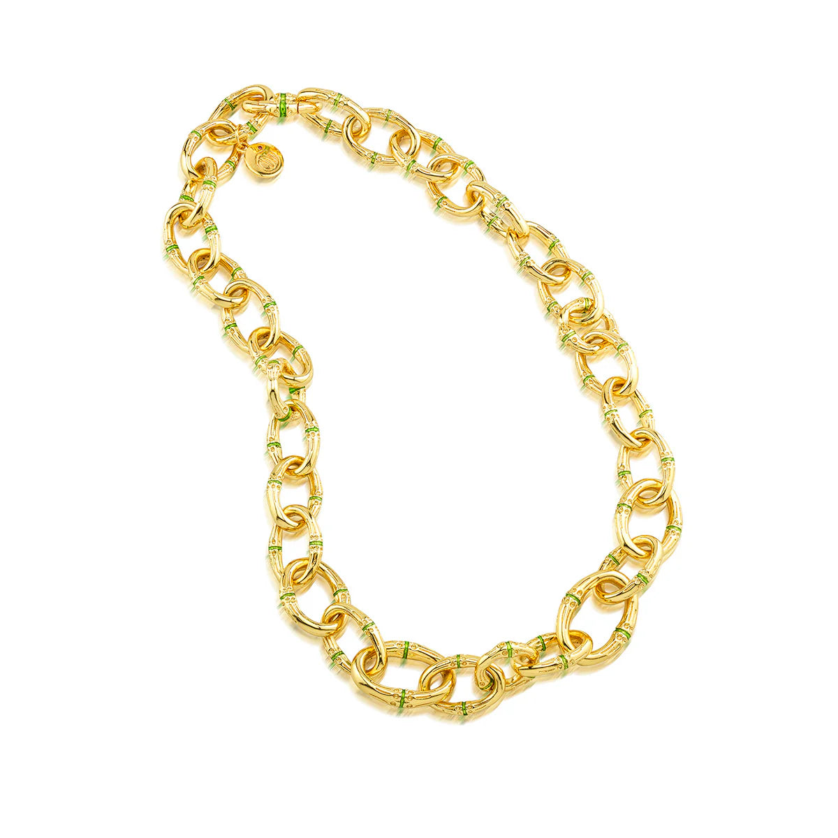 Capucine De Wulf Bankok Bamboo Link Necklace