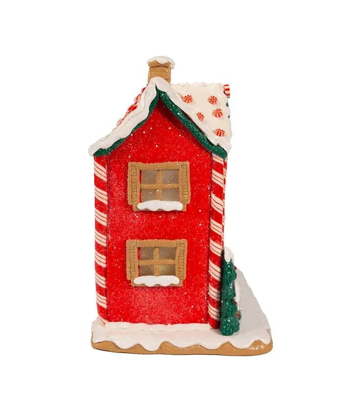 Kurt S. Adler, Inc. - Battery-Operated Light-up Musical Gingerbread House