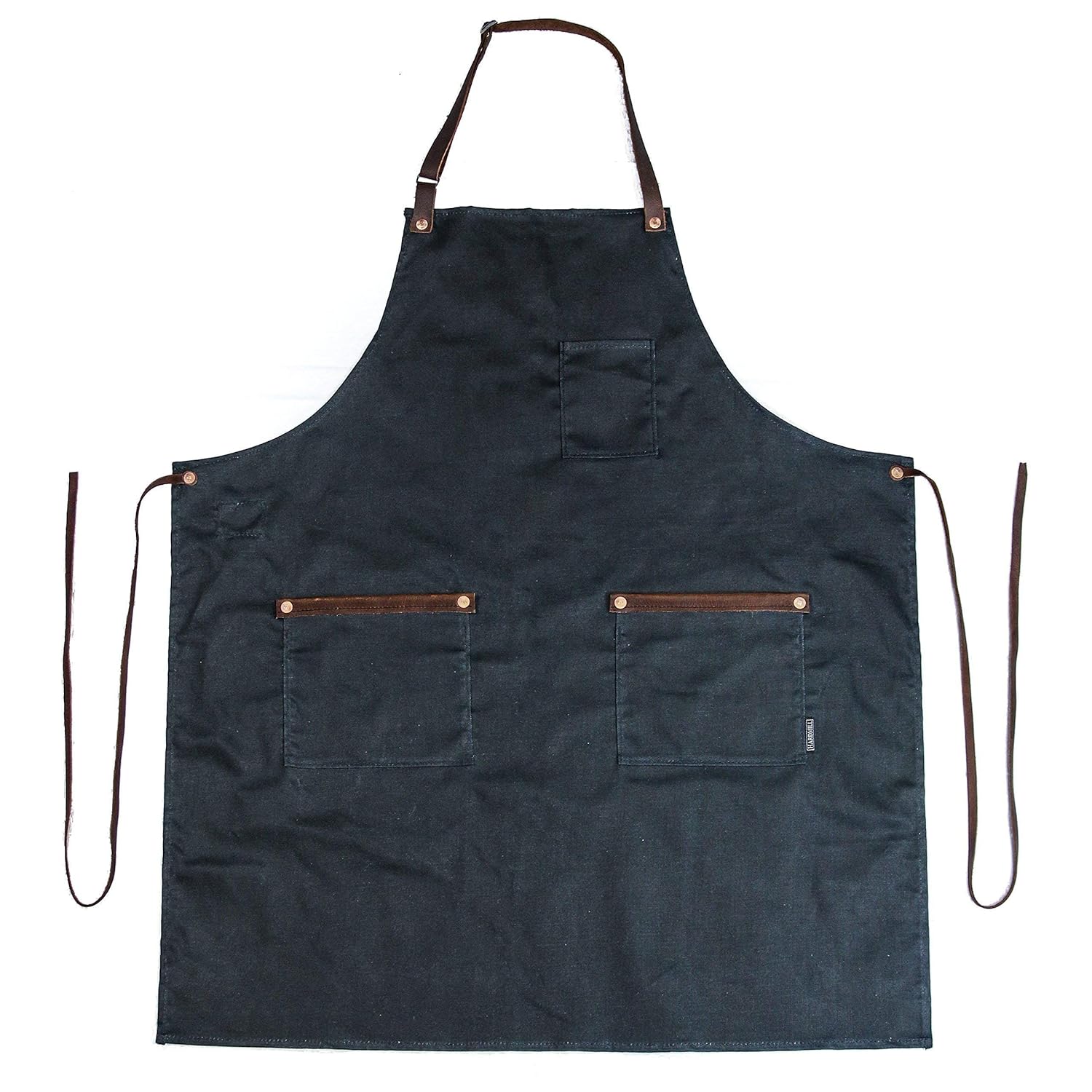 Indigo Waxed Denim Industry Apron by Hardmill