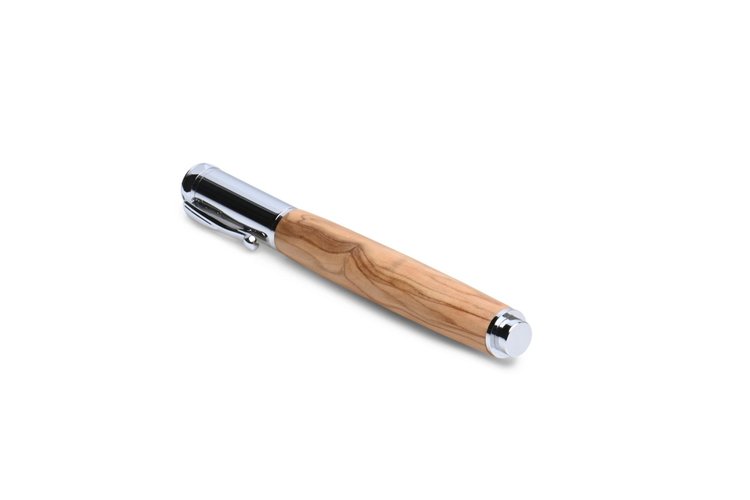 Roots and Jones Bethlehem Olivewood Wood Rollerball Pen