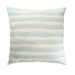 Summer Twist Aqua 20x20 Indoor/Outdoor Pillow