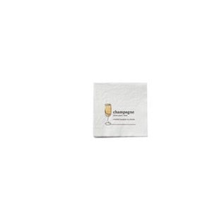 Beverage Napkins Champagne