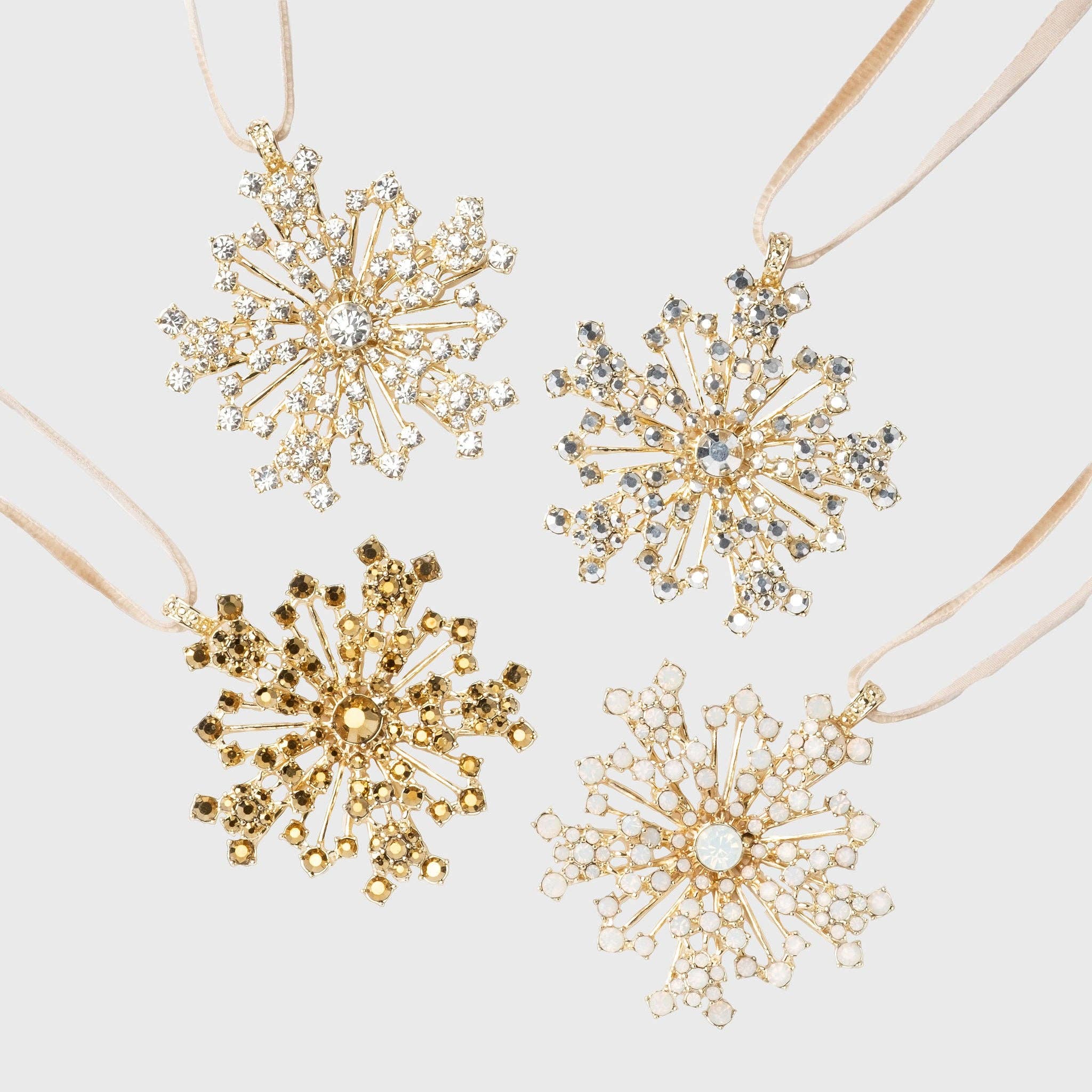 Joanna Buchanan - Sparkle snowflake hanging ornament boxed set