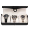 Case Elegance - Travel Watch Case - Black Vegan Leather