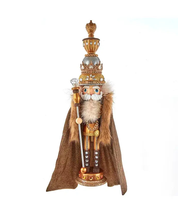 Kurt S. Adler, Inc. - 17.5“ Hollywood Nutcrackers™ Gold King Nutcracker