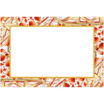 Caspari Gilded Porcelain Coral Foil Place Cards - 8 Per Package