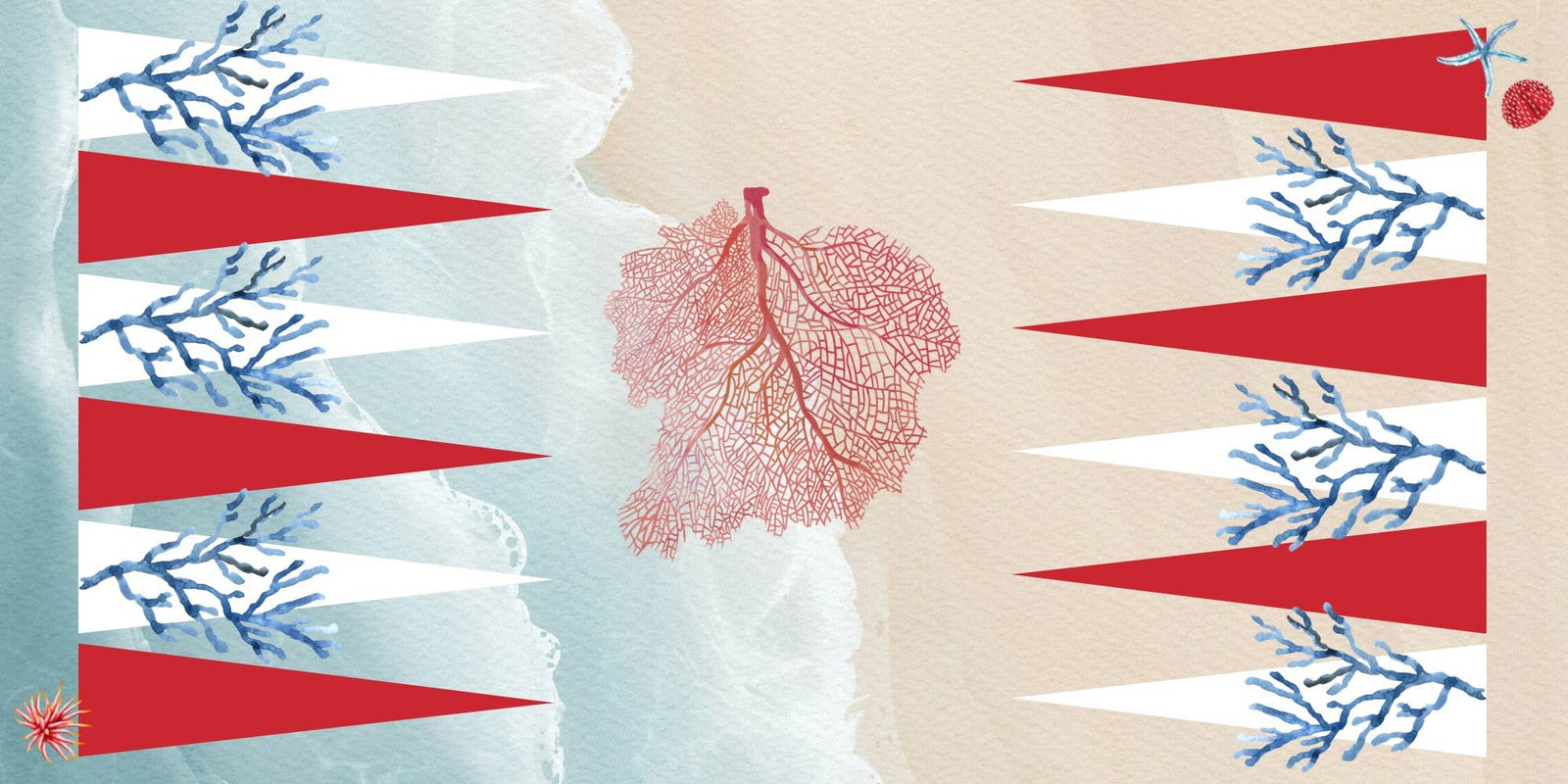 Maven Home - Game - Backgammon - Coral