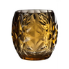 Mario Luca Giusti Venezia Tumbler Amber H 3.5in x Diam 3 Inch, 8.5oz