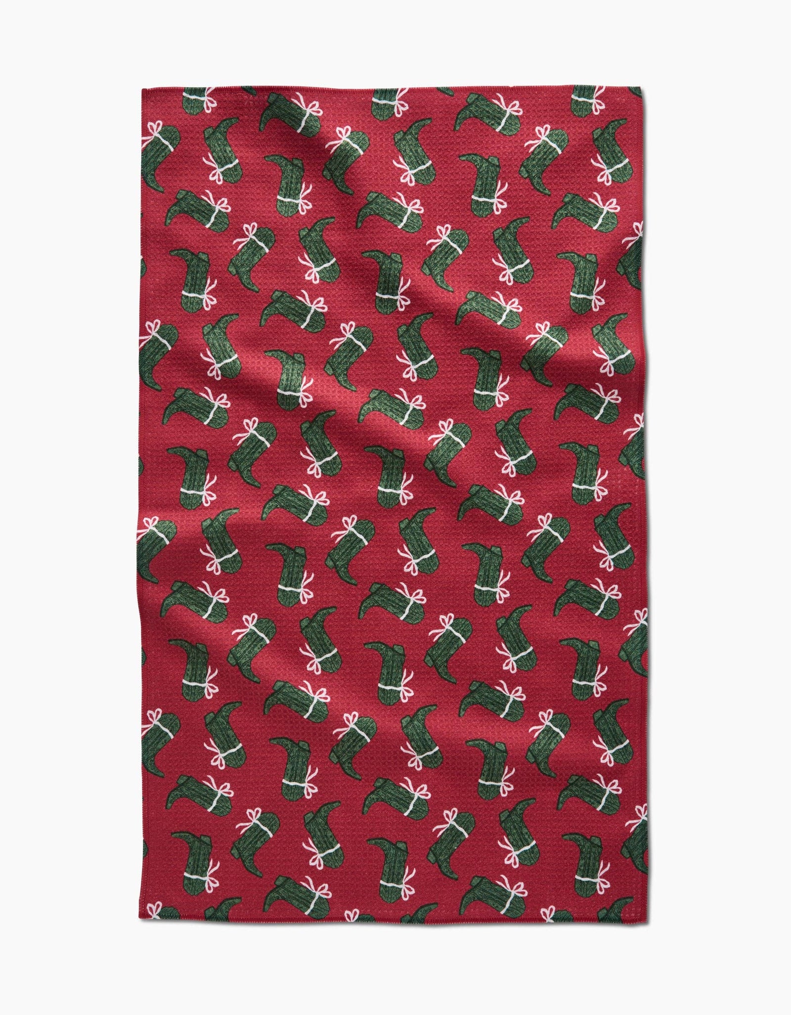 Geometry - Merry Boots Tea Towel