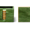 Ladorada Emerald Maize Boxed Coaster Set