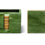 Ladorada Emerald Maize Boxed Coaster Set