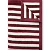 ChappyWrap - Sideline Stripe Maroon Midi Blanket