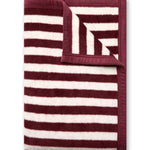 ChappyWrap - Sideline Stripe Maroon Midi Blanket