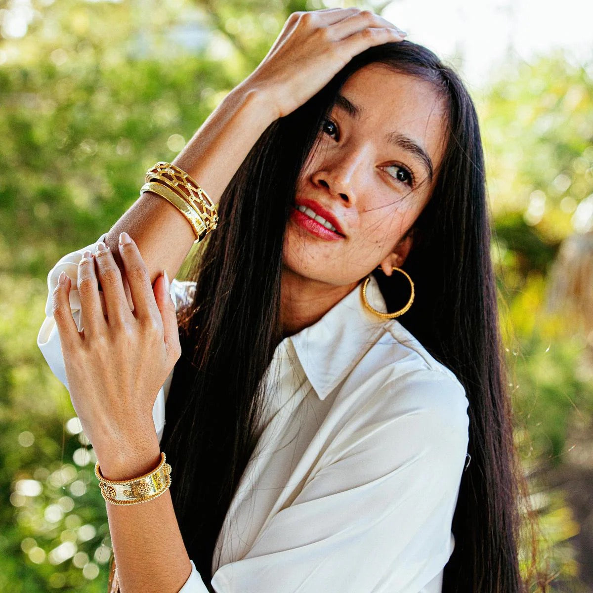 Capucine De Wulf Berry Classic Cuff - Gold