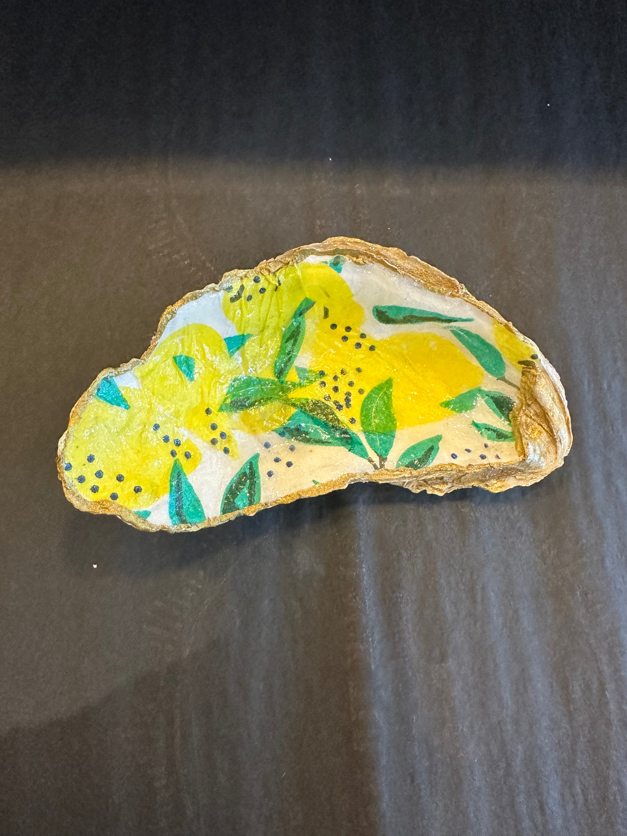 Decoupage Oyster Dish