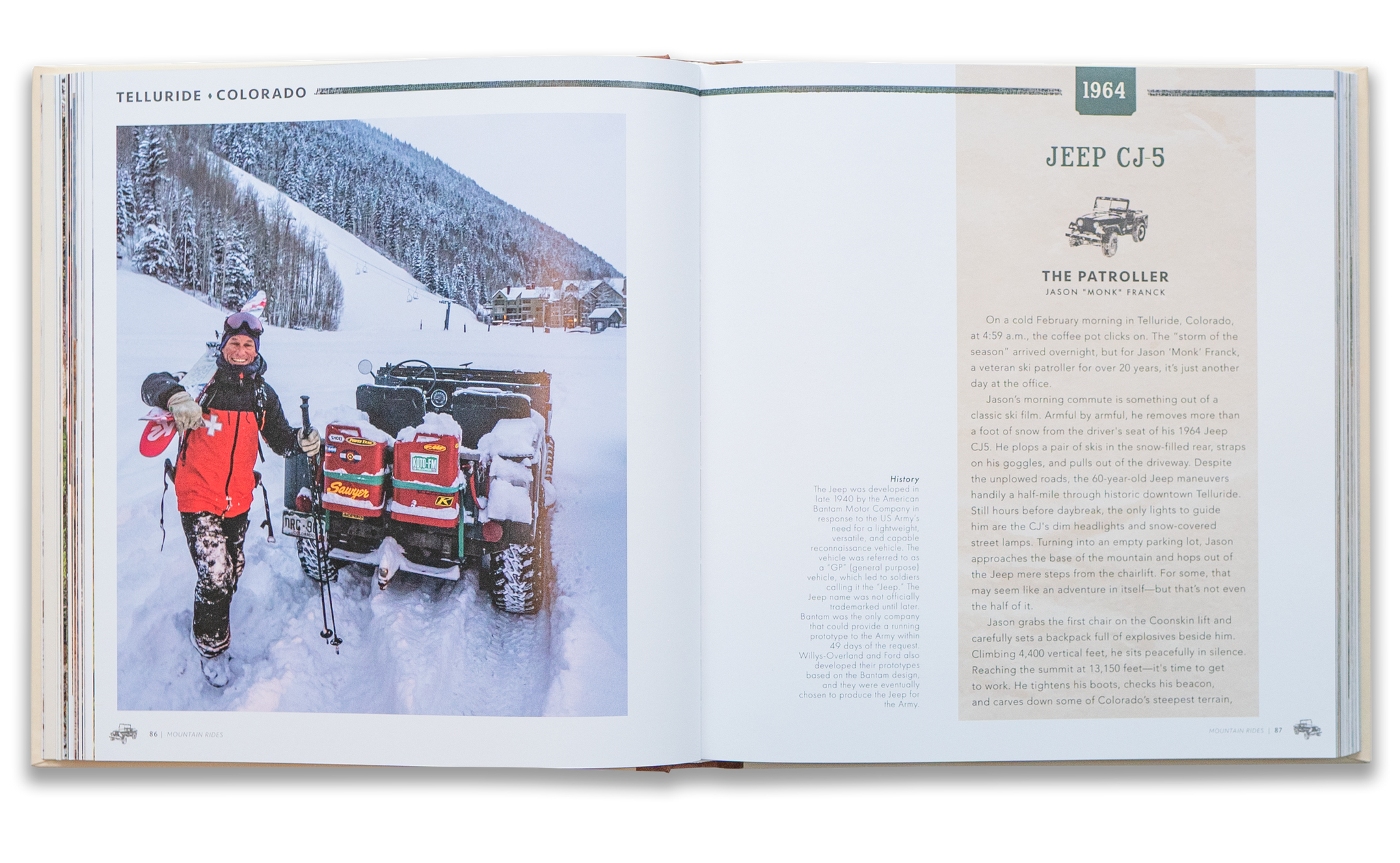 Johnny Vacay - Mountain Rides Book