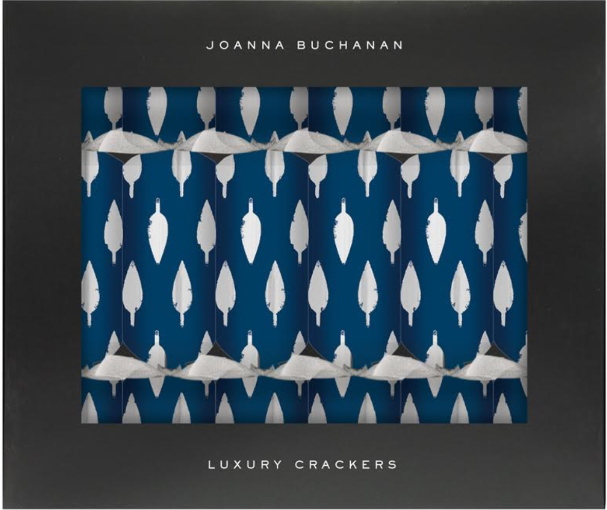 Joanna Buchanan - Luxury celebration crackers, navy with silver