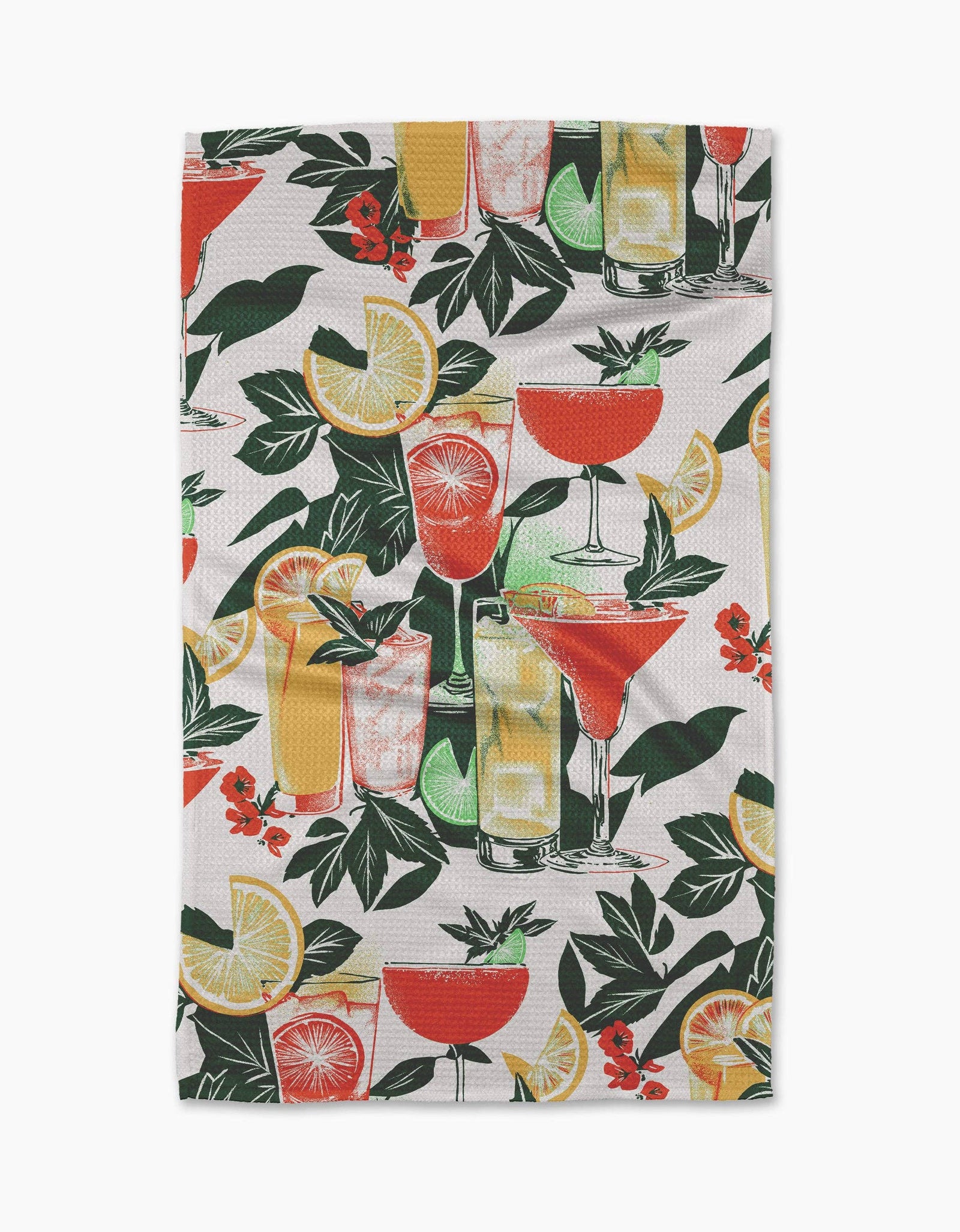 Geometry - Summer Refreshments Tea Towel