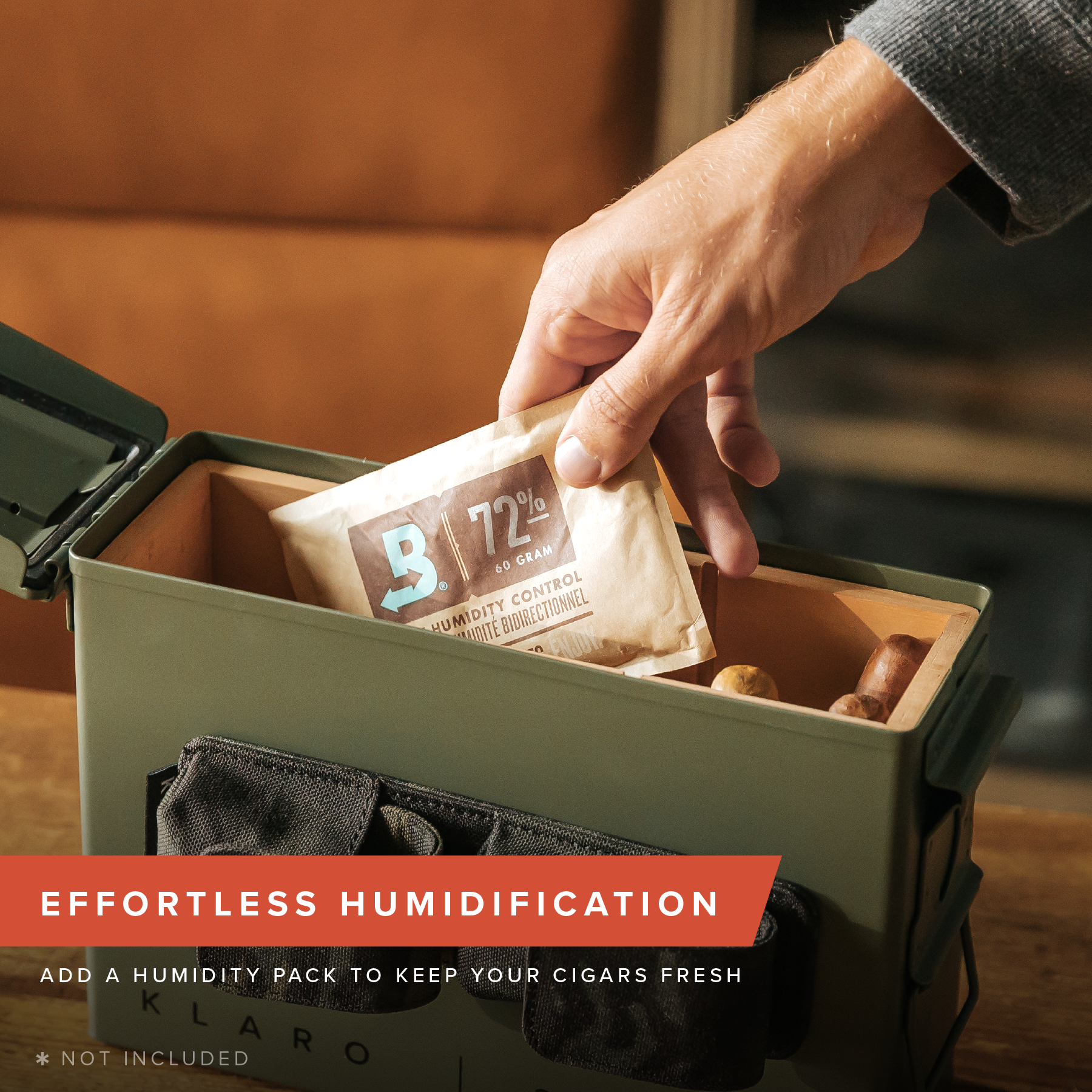 Case Elegance - The Smoke Can 30CAL Humidor