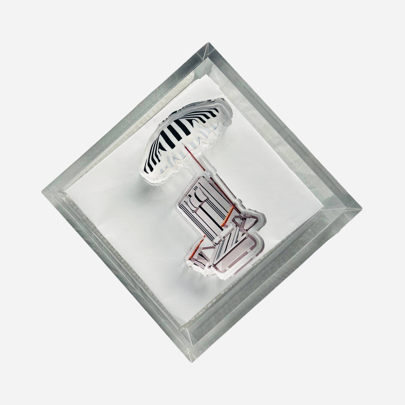 Maven Home - Acrylic Napkin Weight - Beach Chair